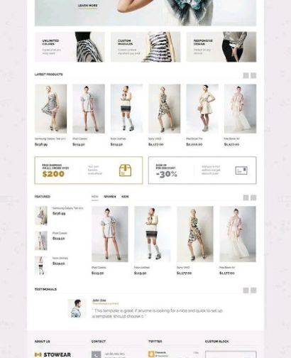 Fashion E-Commerce Website Solution